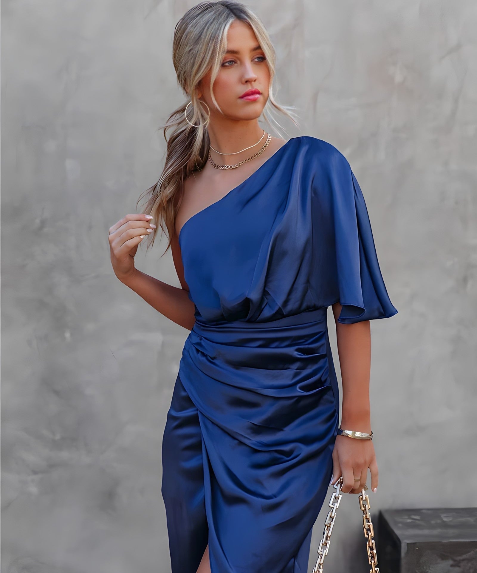 Elevate Your Style: Elegant Silk Cocktail Sundress for Spring - Lizabella Fashion