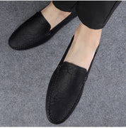 ENZO | Pu Leather Italian Loafers Men - Lizabella Fashion