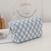 Nova | Trendy Checkered Y2K-Style Makeup Pouch