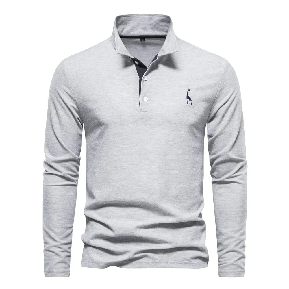 Tommy Hilfiger Long Sleeve Polo Shirt - Timeless Style and Comfort - Lizabella Fashion