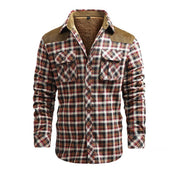 Derrick | Versatile and Comfortable Checkered Flannel Jacket