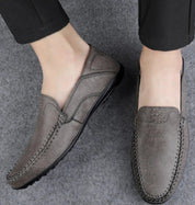 ENZO | Pu Leather Italian Loafers Men - Lizabella Fashion