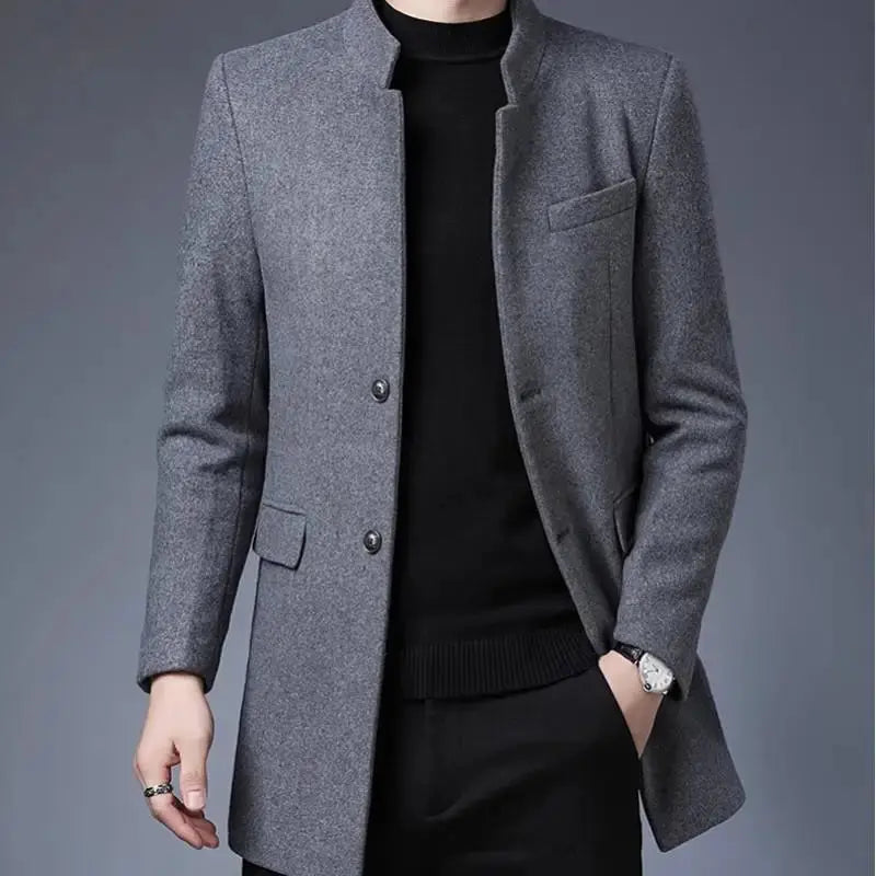 SANDER | Warm Coat Men-Lizabella Fashion