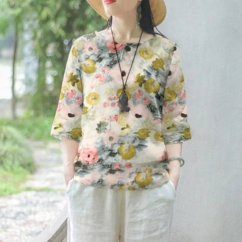 Marrianne | Lightweight & Airy Loose Fit Summer Shirt