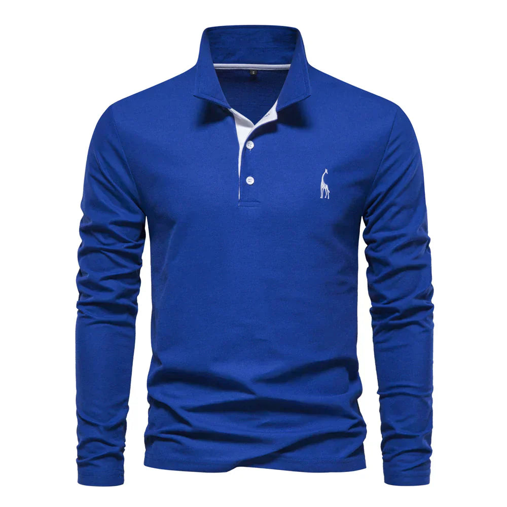 Tommy Hilfiger Long Sleeve Polo Shirt - Timeless Style and Comfort - Lizabella Fashion