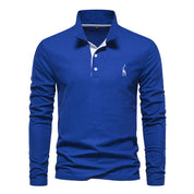 Tommy Hilfiger Long Sleeve Polo Shirt - Timeless Style and Comfort - Lizabella Fashion