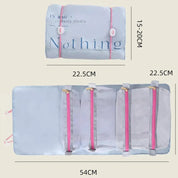 Aly | Convenient and Space-Saving Roll-Up Cosmetic Bag