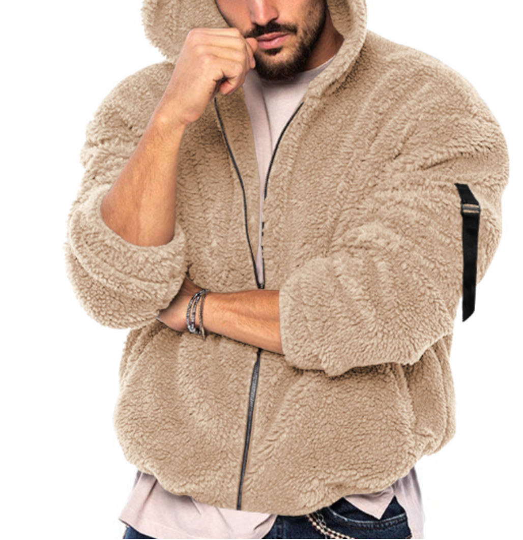 Kennedy | Casual Teddy Winter Coat for Men