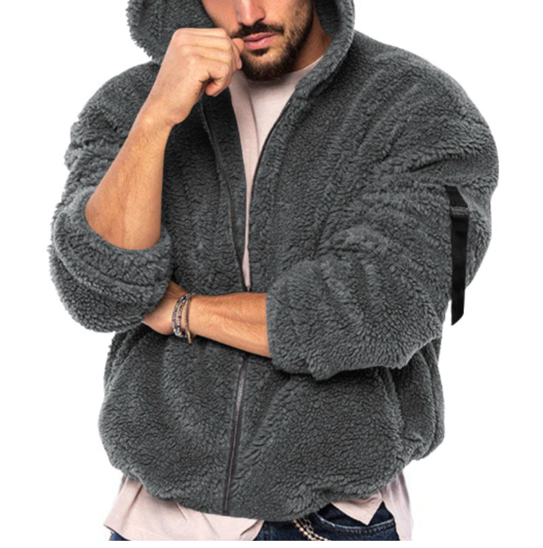 Kennedy | Casual Teddy Winter Coat for Men