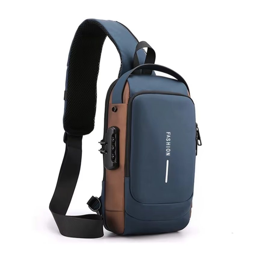 Avenir | Chic Waterproof Crossbody Travel Bag with Anti-Theft Features for Maximum Security