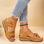 Layla | Casual Wedge Sandals – All-Day Ease