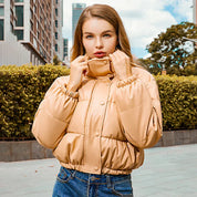 Lianne | Warm and Stylish High Collar Winter Jacket