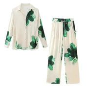 Sophisticated ST MAXIME Summer Ensemble: Chic Two-Piece Set - Lizabella Fashion