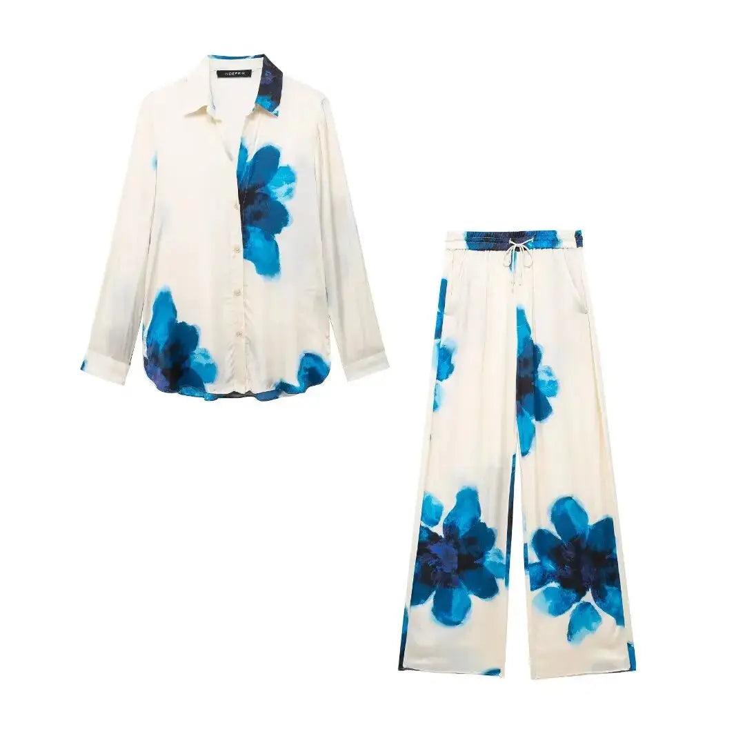 Sophisticated ST MAXIME Summer Ensemble: Chic Two-Piece Set - Lizabella Fashion