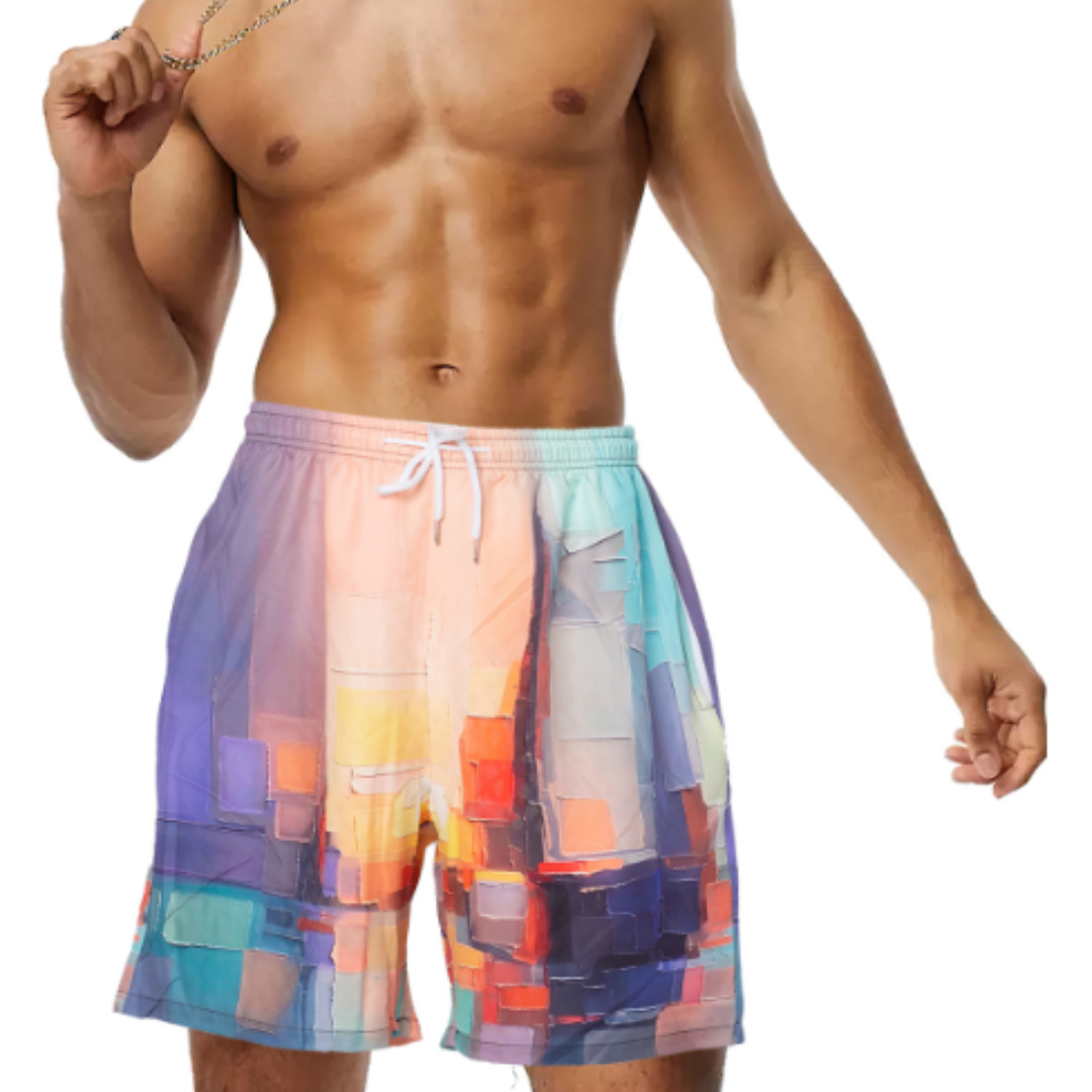 Bernard | Lightweight Modern Fit Beach Shorts