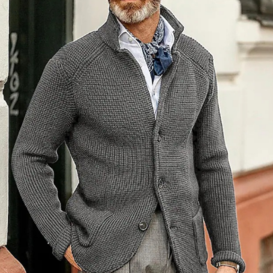 Bernard | Cozy and Versatile Men's Knit Cardigan