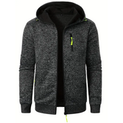 Nathaniel | Cozy and Stylish Zip-Up Men's Hoodie