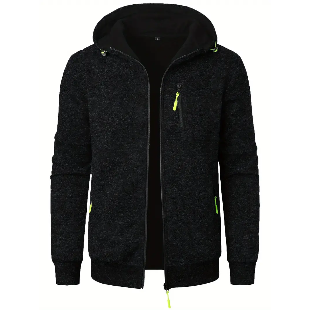 Nathaniel | Cozy and Stylish Zip-Up Men's Hoodie