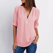 VICKY | Longsleeve Blouse-Lizabella Fashion