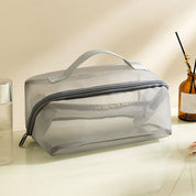 Mila | Spacious Mesh Travel Toiletry Bag