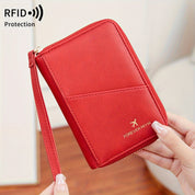 RFID Protected Travel Wallet Anti Thieft