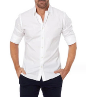 LOGAM | Tailored Zip Fit Shirt for Ultimate Comfort - Lizabella Fashion