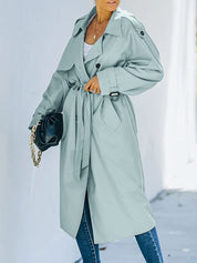 Cecilia | Timeless Elegance and Cozy Classic Trench Coat