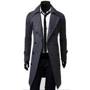 Aries | Men's Timeless Elegance Double-Breasted Coat