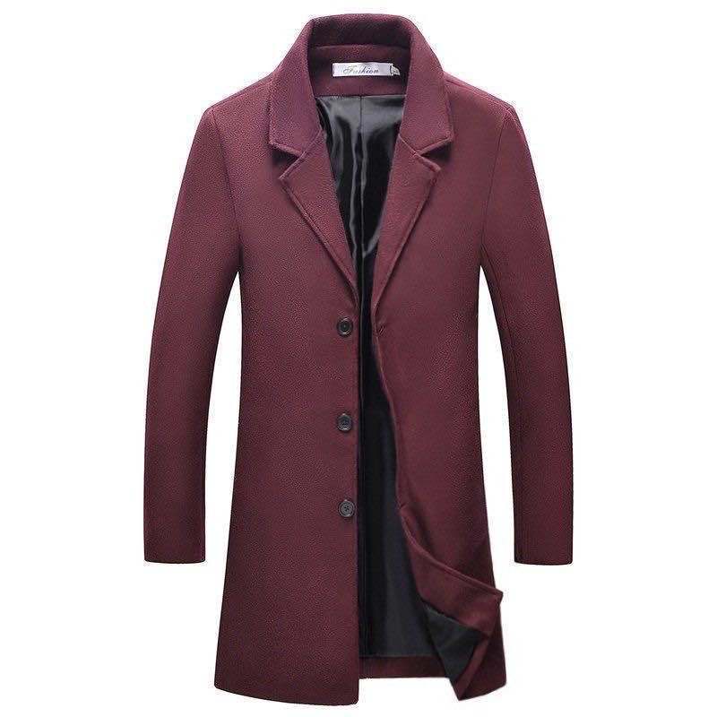 Danielle | Trendy Refined Collar Single-Breasted Coat