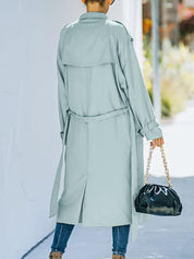 Cecilia | Timeless Elegance and Cozy Classic Trench Coat