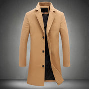 Danielle | Trendy Refined Collar Single-Breasted Coat