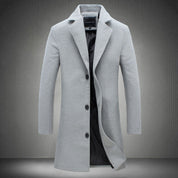 Danielle | Trendy Refined Collar Single-Breasted Coat