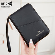 RFID Protected Travel Wallet Anti Thieft