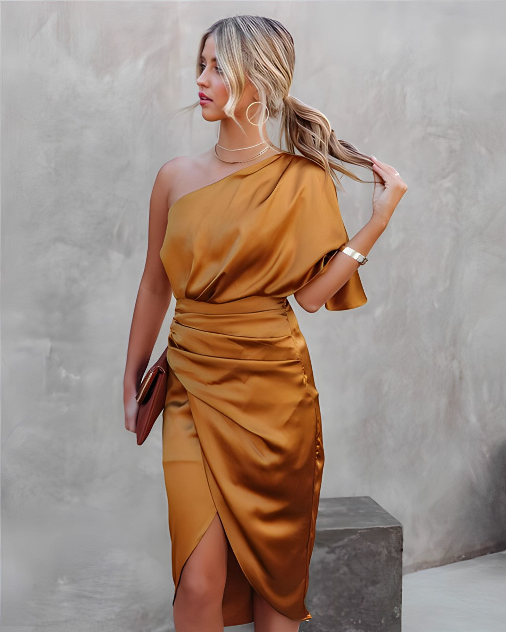 Elevate Your Style: Elegant Silk Cocktail Sundress for Spring - Lizabella Fashion