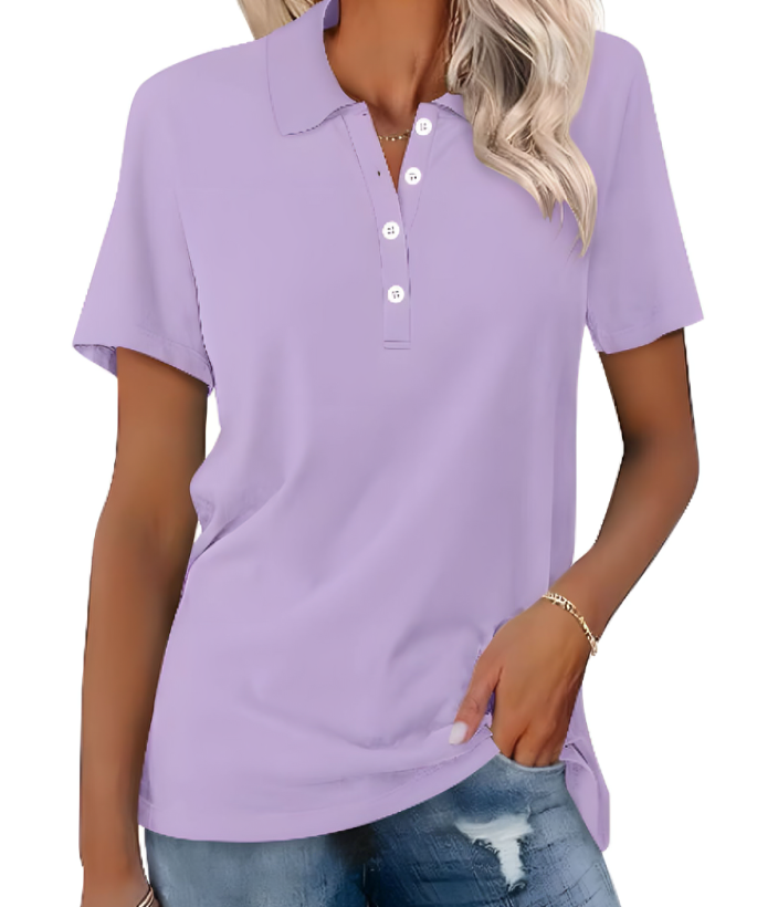 Rhea | Timeless Elegance Classic Polo Shirt