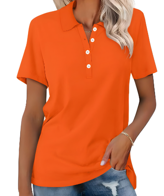 Rhea | Timeless Elegance Classic Polo Shirt