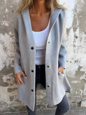 Ellie | Comfortable & Versatile Casual Hoodie Coat