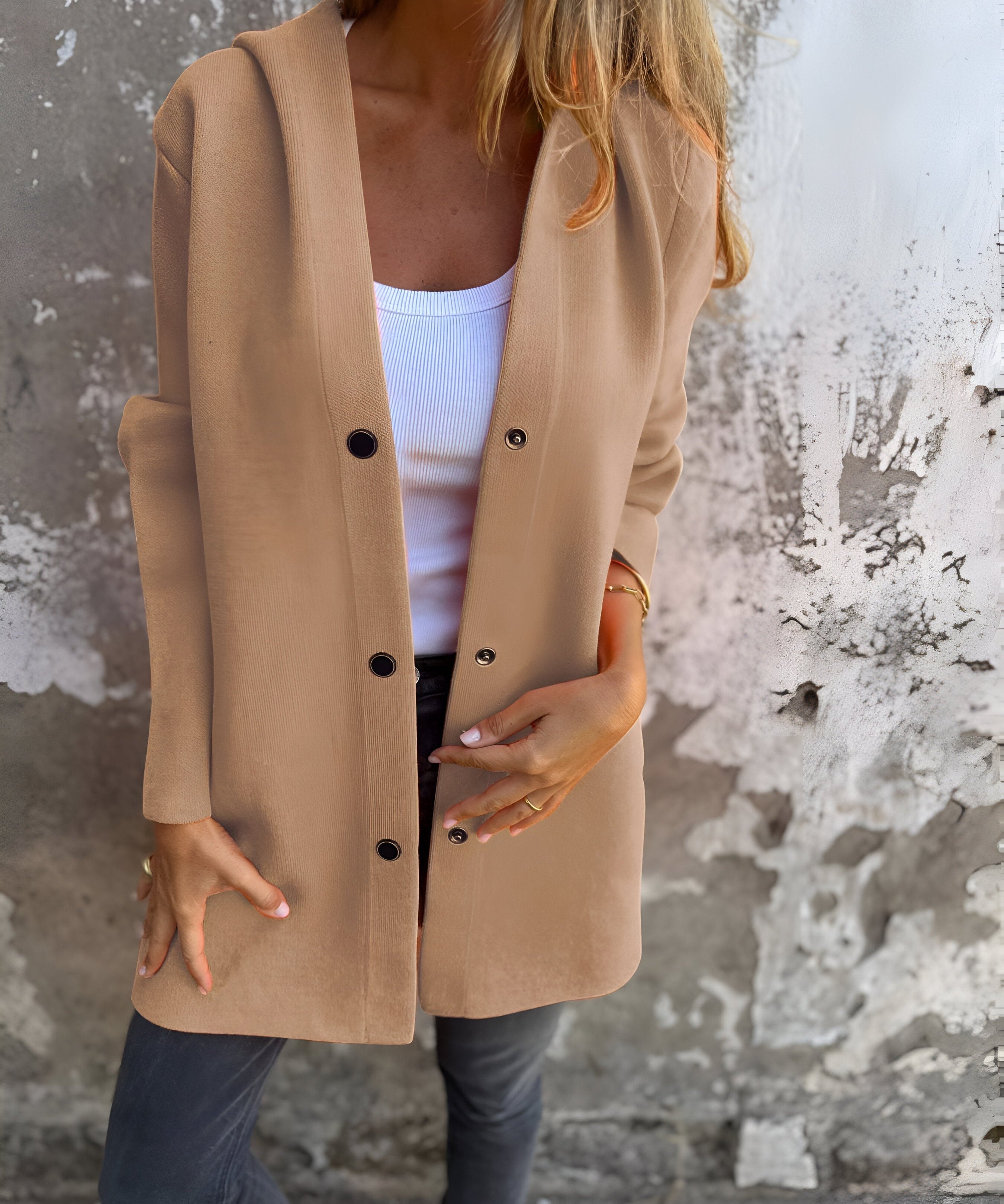 Ellie | Comfortable & Versatile Casual Hoodie Coat