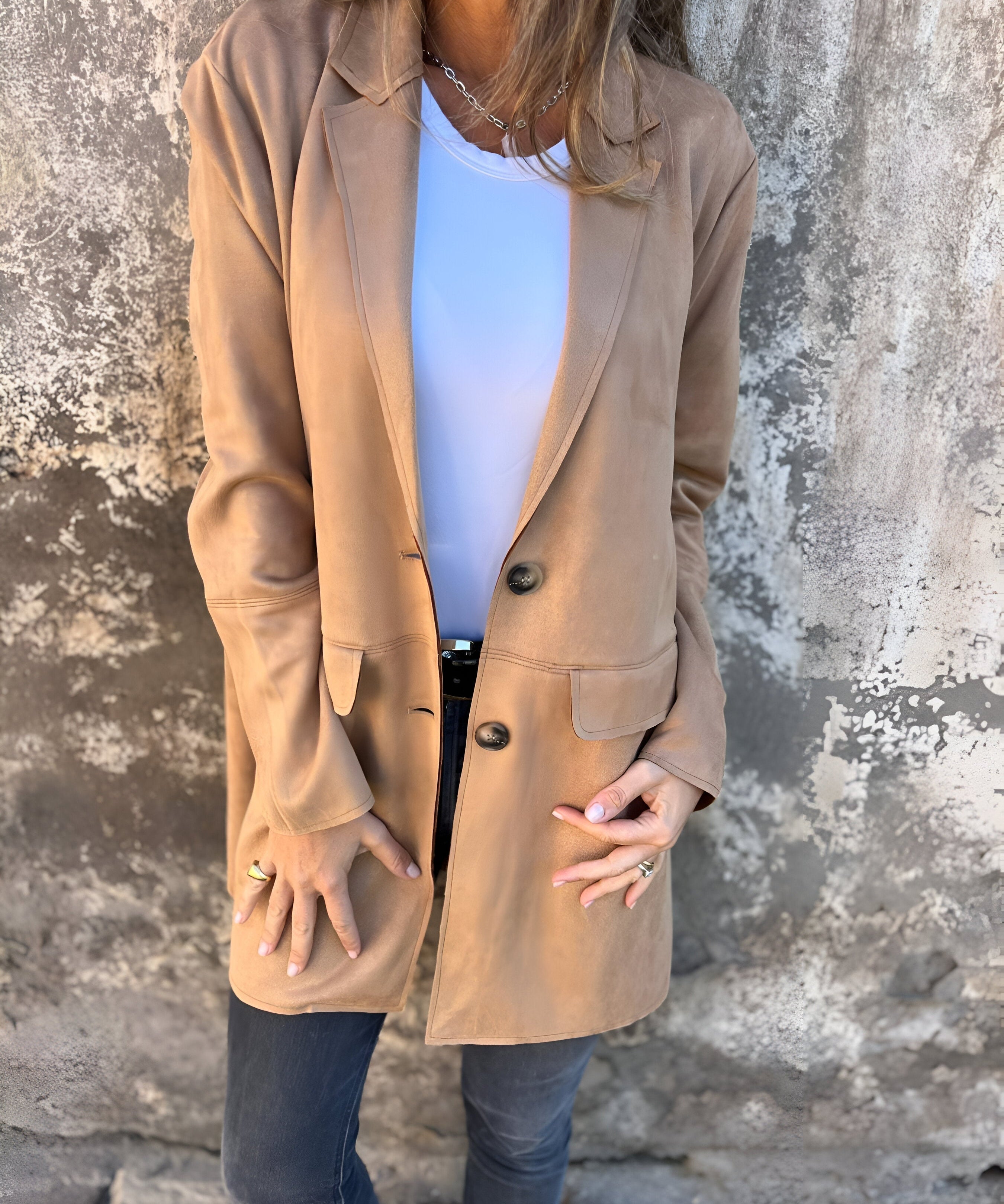 Imelda | Versatile Trendy Mid-Length Coat