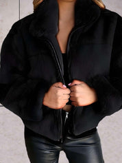 Lillia | Trendy Cozy Zip-Up Jacket