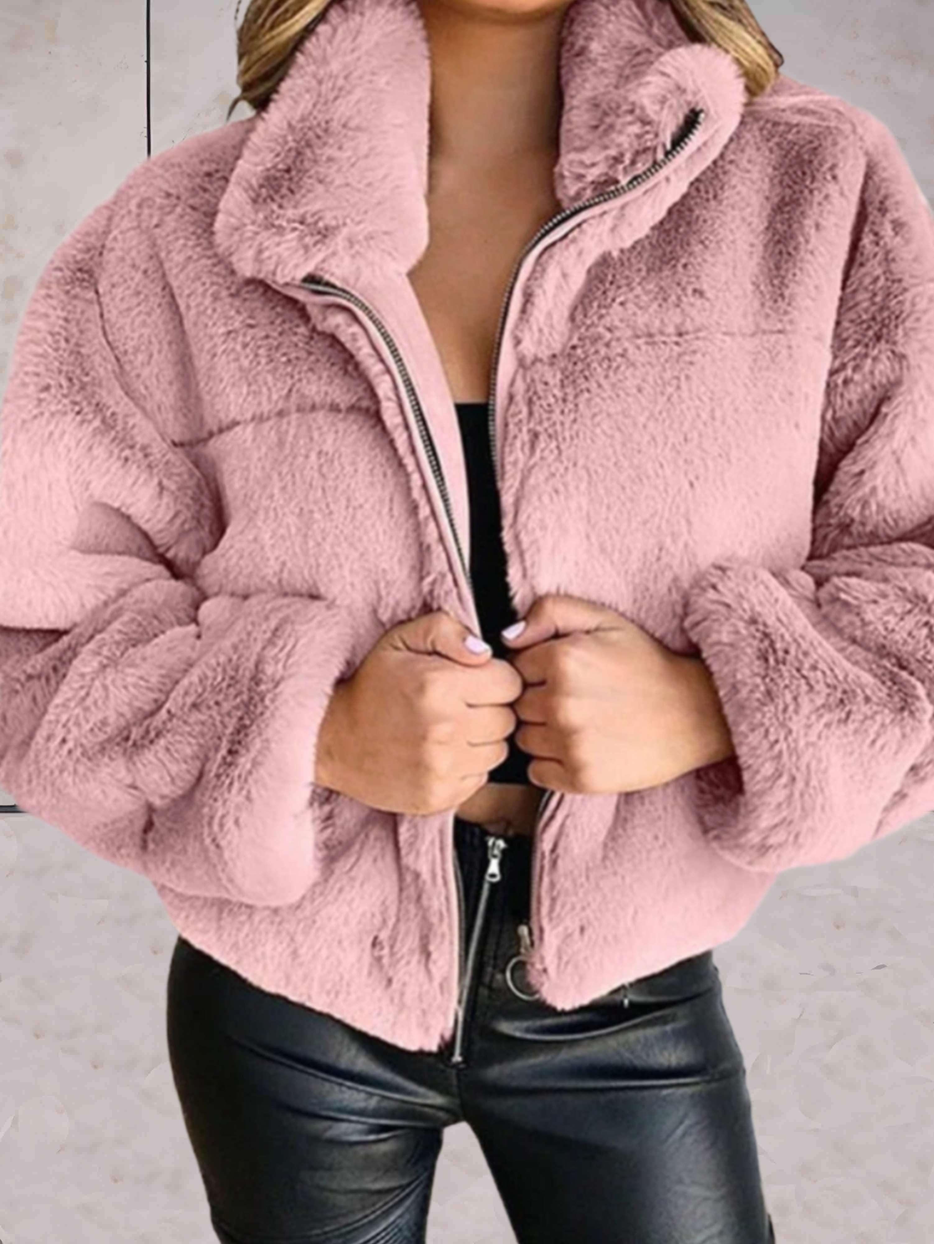 Lillia | Trendy Cozy Zip-Up Jacket