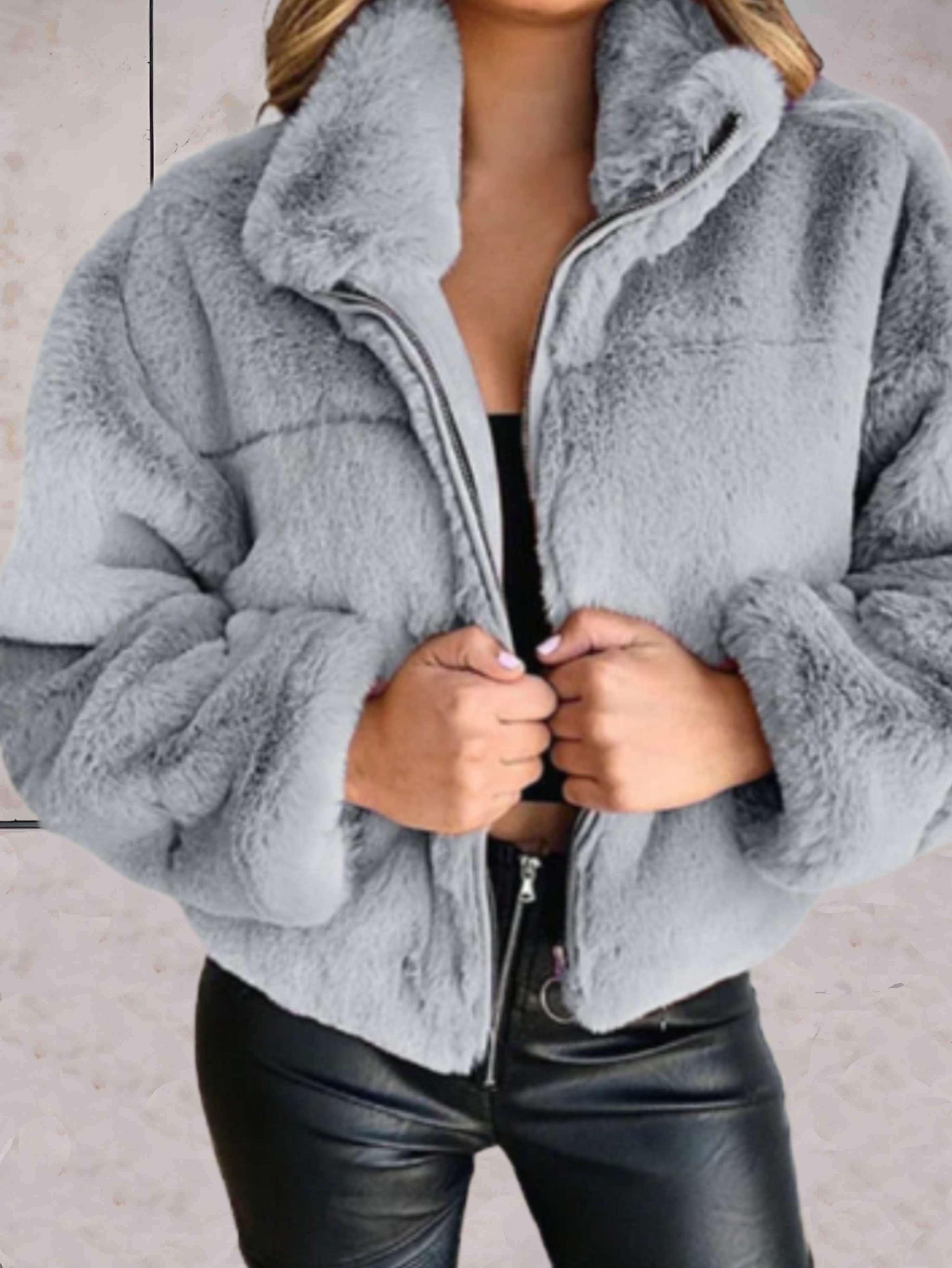 Lillia | Trendy Cozy Zip-Up Jacket