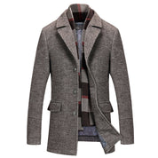 Edward | Elegant Men's Wool Coat for Winter