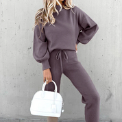 LEAH | Cozy Chic Lounge Set - Lizabella Fashion